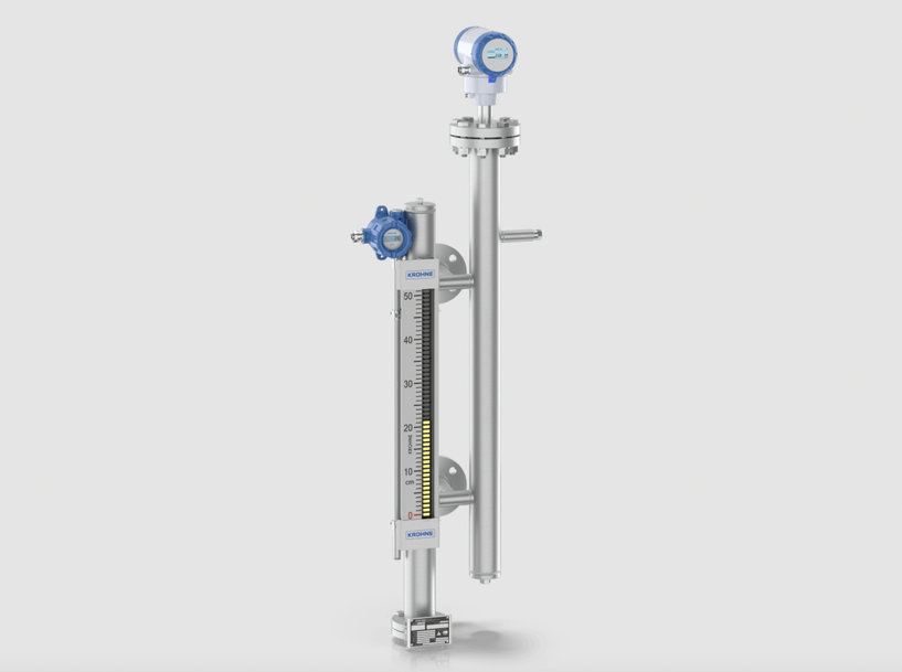 Le nouveau BM26A-8000 KROHNE complète la série d'indicateurs de niveau magnétiques